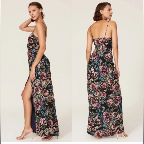 Amanda Uprichard Ellie Floral Lace Maxi Dress 🌸 XS - Picture 2 of 16